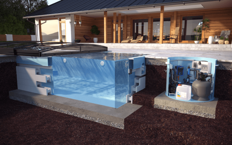 Serie Benefit G2 QBIG Ueberlaufbecken 3D Ansicht