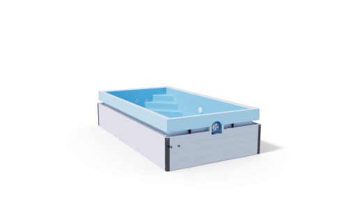 Serie Benefit G2 QBIG Ueberlaufbecken Ecktreppe GSA