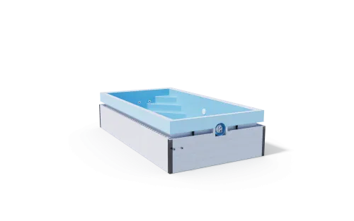 Serie Benefit G2 QBIG Ueberlaufbecken Ecktreppe GSA